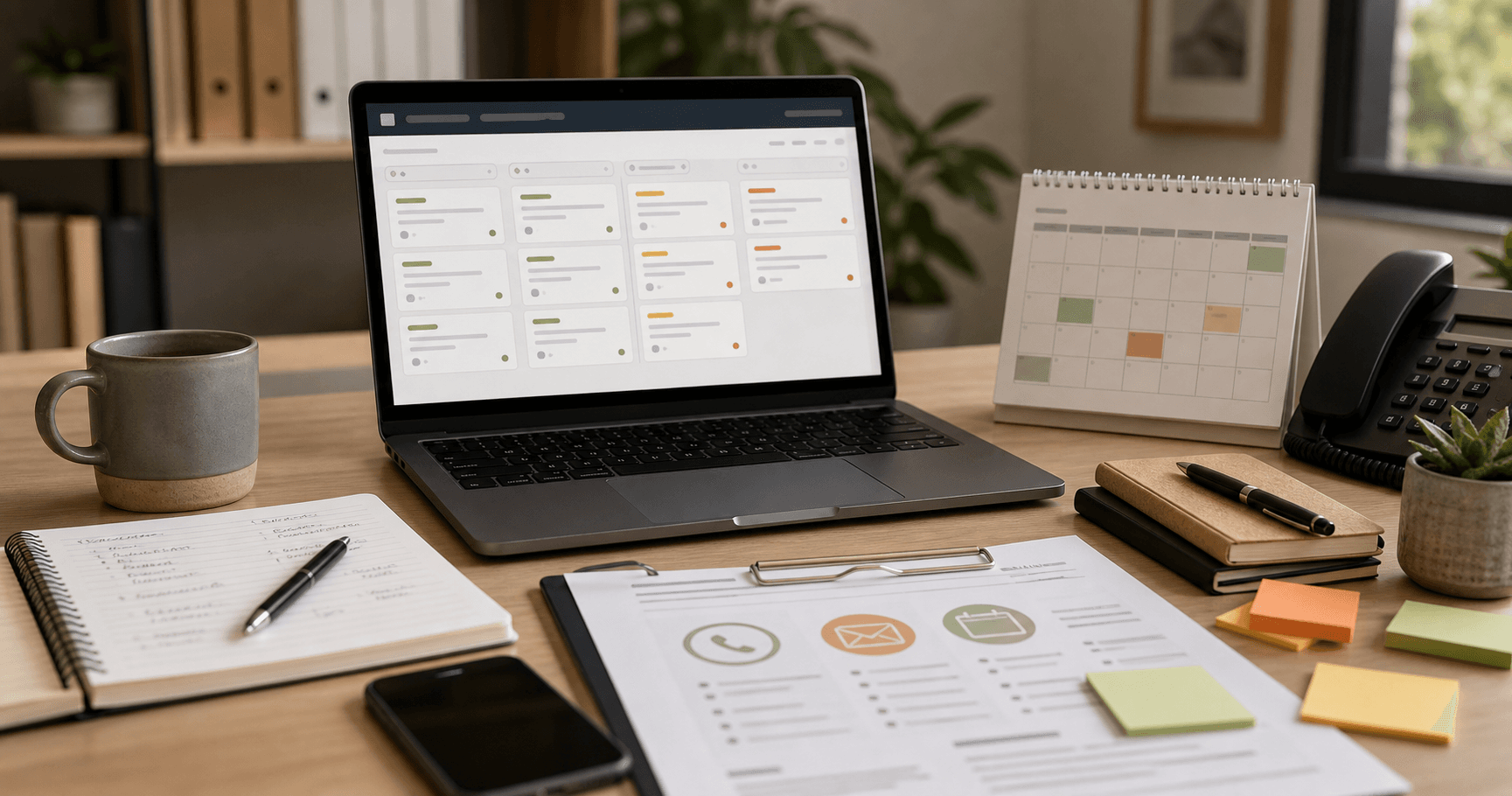 Job management and CRM dashboard for tradies
