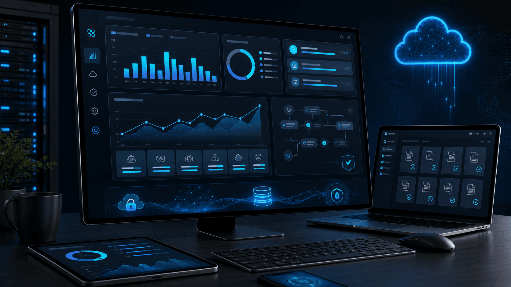AI opportunity analysis and ROI dashboard
