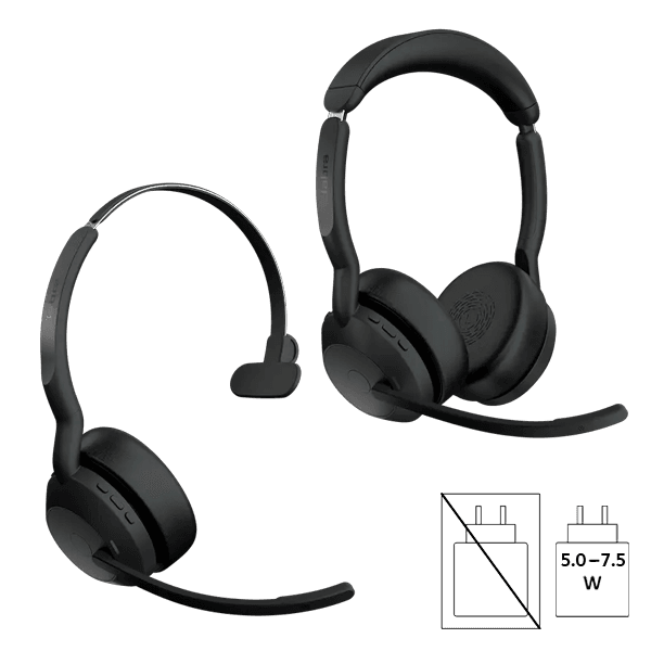 Jabra Evolve2 55 MS Wireless ANC Headset
