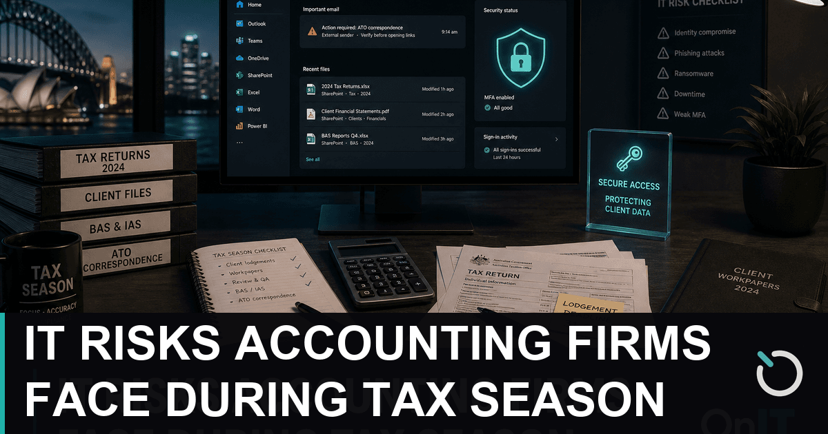 Editorial technology image for: IT Risks Accounting Firms Face During Tax Season